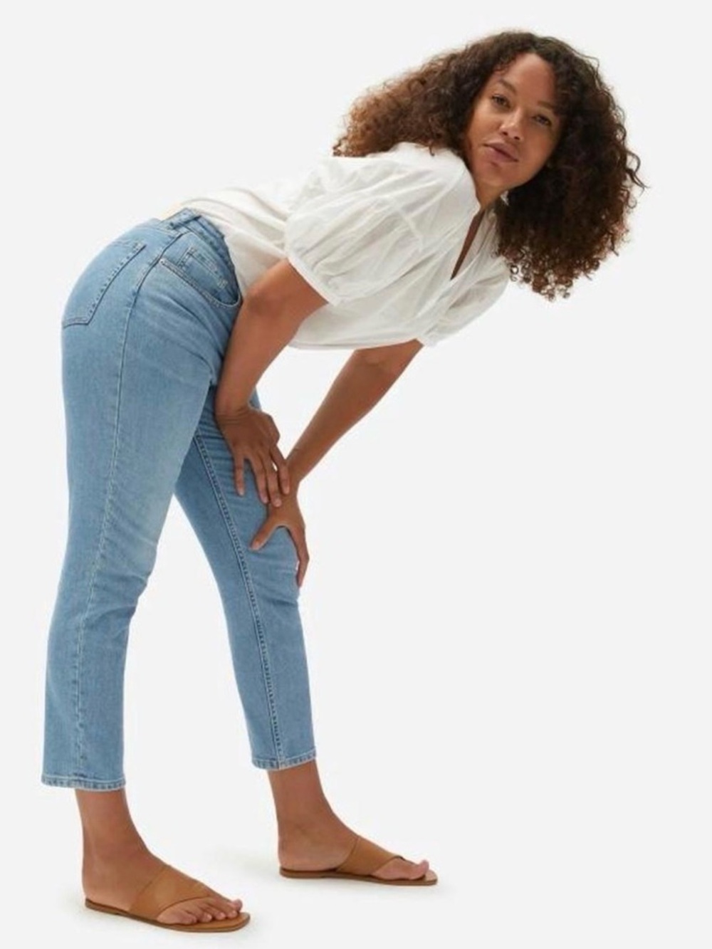 Everlane The Curvy Cheeky Jean Crop